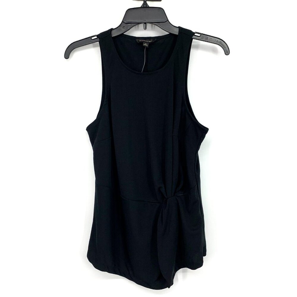 Banana Republic Top Black Sleeveless Shell Blouse NWT